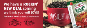 Rockin' & Roastin' Coffee and Brothers International Promotion